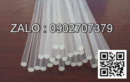 Cây Silicone, Sợi Silicone Chịu Nhiệt Phi 4Mm, 5Mm