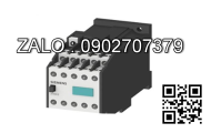 Contactor Type: DILM12- 10,5.5KW, Coil:220V/50Hz, Tiếp điểm phụ 1NO