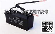 Tu dien hinh chu nhat, Capacitor type: SM450-25, 2.5µF-J, 450VAC, 85 do C, 60/50Hz, 2 chan det, Nsx: ALL EARTH