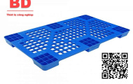 Pallet nhựa một mặt bông L900xW1100xH50
