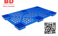 Pallet nhựa một mặt bông L900xW1100xH50