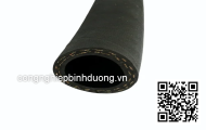 Ống thủy lực 1/4 inch x 1500mm x 400 bar, 2 đầu thẳng, côn lồi 60 độ, ren 1/4 inch