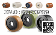 Bánh Xe Ròng Rọc Hoặc Cửa Trượt Bằng thép nhựa 2 Cặp Bi