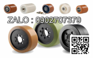 Bánh Xe Ròng Rọc Hoặc Cửa Trượt Bằng thép nhựa 2 Cặp Bi