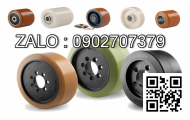 Bánh Xe Ròng Rọc Hoặc Cửa Trượt Bằng thép nhựa 2 Cặp Bi
