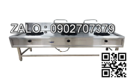 Bếp ga 900mm/ 1 họng to 4 họng nhỏ