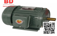 Motor điện 3 pha 0.55KW - 0.75HP 4 cực điện