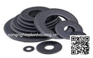 Lông đền nhựa phẳng PVC M8 