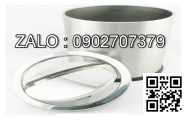 Thùng rác inox A34-A (đen)