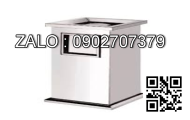 Thùng rác inox A34-A (đen)