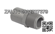 Nối góc 120o răng ngoài thủy lực 1N4-02 Z1/8x27 / Z1/8x27