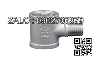 Tê hàn giảm mạ kẽm SCH40 DN200/80