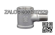 Tê hàn giảm mạ kẽm SCH40 DN200/80