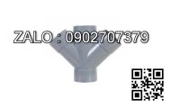 Tứ thông 88 độ nhựa phi 160 STROMAN