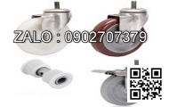 Bánh xe đẩy inox 2-4456-254-BRK4 phi 100x130 ( có khóa Colson )