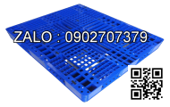 Pallet nhựa một mặt bông L1000xW1000xH150