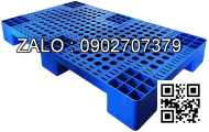 Pallet nhựa một mặt bông L1000xW1000xH150