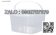 Xô nhựa chia vạch có nắp loại 50ml