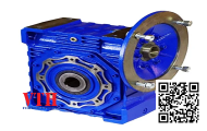 Hộp giảm tốc vỏ nhôm Model : NMRV 050 ( 71B14 ) lỗ cốt lòi 14mm , tỉ số truyền 60
