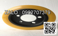 Bánh xe nâng tay PU60x70mm