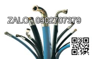 Ống thủy lực 3/4 inch x 800mm x 3000psi, 2 đầu nối thẳng, ren 3/4 inch BSP