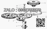 Nắp quy lát động cơ LISTER PETER TR3 M , 2 CYL , CM3
