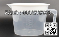 Xô nhựa chia vạch có nắp loại 50ml