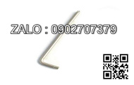 Chìa vặn lục giác bi Sata 8mm cán bọc nhựa(chữ T) 83114