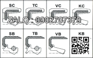 Oil Seal - Front Z-1-09625-438-0