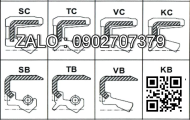 Oil Seal - Front Z-1-09625-438-0