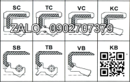 Oil Seal - Front Z-1-09625-438-0