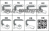 Oil Seal - Front Z-1-09625-438-0