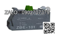 Nút nhấn xanh có đèn ZB2-BW33C, ZB2-BW0610C