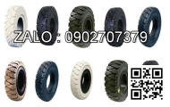 Lốp xe 28x9-15( 8.15-15)/7.00, 28x9-15( 8.15-15) Solid plus (Vỏ đặc đen)