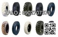 Lốp xe 28x9-15( 8.15-15)/7.00, 28x9-15( 8.15-15) Solid plus (Vỏ đặc đen)