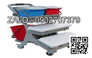 Xe đẩy tay sàn nhựa 300 kg P301G