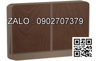 Mặt cho 2 công tắc Clipsal / Schneider E8332_WD_G19