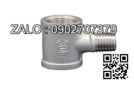 Tê hàn giảm mạ kẽm SCH40 DN80/32