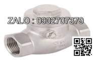 Van 1 chiều lò xo Inox 304 DN40