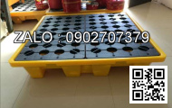 Pallet nhựa một mặt bông L900xW1100xH50