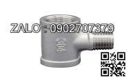 Tê hàn giảm mạ kẽm SCH40 DN80/65