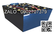 Bình ắc quy xe nâng 48V 5 PZS 400Ah KOMATSU FB15EXL-11 980x660x465