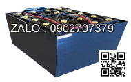 Bình ắc quy xe nâng 48V 5 PZS 400Ah KOMATSU FB15EXL-11 980x660x465