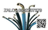 Ống thủy lực 1/4 inch DN6, 2 đầu thẳng ren trong 9/16-18, 6000mm, 400 bar