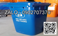 Thùng rác inox A34-A (đen)