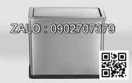 Thùng rác inox A34-A (đen)