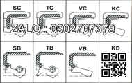 Oil Seal D1/45*56*7/F45*57*11/7