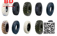 Lốp xe 10.000-20/7.50, 10.000-20 Maxxis (Vỏ đặc đen)