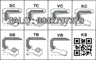 Oil Seal D1/45*56*7/F45*57*11/7