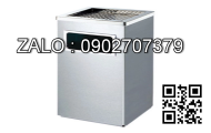 Thùng rác inox A34-A (đen)